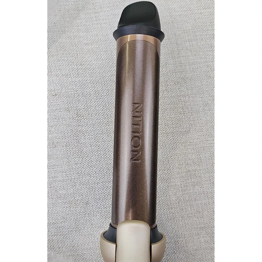 NITION Platinum Professional Styler Hair Curling Iron Gold 21 Dual Voltage 450F